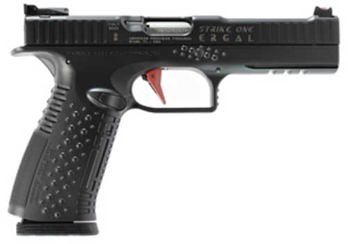 American Precision Strike One Ergal Semi-Automatic Pistol 9mm Luger 5" Barrel (2)-10Rd Magazines Matte Black Finish