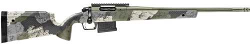 Springfield Armory 2020 Waypoint Bolt Action Rifle 6mm Creedmoor 20" Barrel (1)-5Rd Magazine Evergreen Camouflage Carbon Fiber Stock Green Cerakote Finish