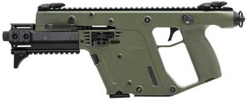 Click to see larger image. Kriss Vector SDP Enhanced Semi-Automatic Pistol .45 ACP 6.5" Barrel (1)-15Rd Magazine Polymer Grips OD Green Finish
