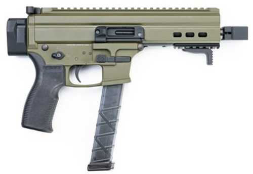 UTAS UT9M-BK6 Semi-Automatic Pistol 9mm Luger 6" Barrel (1)-33Rd Magazine OD Green Finish