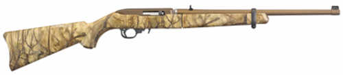 Ruger 10/22 TALO Semi-Automatic Rifle .22 Long Rifle 18.5" Barrel 10 Round Capacity Go Wild Camouflage Synthetic Stock Bronze Finish