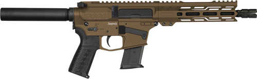 CMMG Pistol Banshee MK57 Semi-Auto 5.7x28mm 8" Barrel (1)-20Rd Magazine No Sights Polymer Grips Bronze Finish