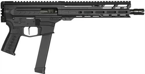 CMMG Dissent MKGS Semi-Automatic Pistol 9mm Luger 10.5" Barrel (1)-33Rd Magazine Black Finish