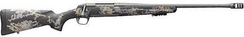 Browning X-Bolt Mountain Pro Bolt Action Rifle .300 Winchester Magnum 22" Barrel (1)-3Rd Magazine Tan And Gray Sponge Patterns On Stock Tungsten Finish