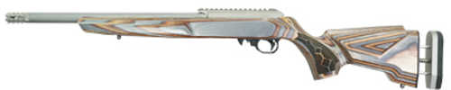 Black Rain Ordnance Deluxe Semi-Automatic Rifle .22 Long Rifle 16" Barrel (1)-10Rd Magazine Multi Color Hardwood Stock Matte Stainless Finish