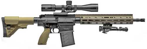 HK MR762A1 LRP III Semi-Automatic Rifle 7.62 NATO 16.5" Barrel (1)-10Rd & (1)-20Rd Magazines Vortex Viper PSTII Optic Included Green Furniture Black Finish