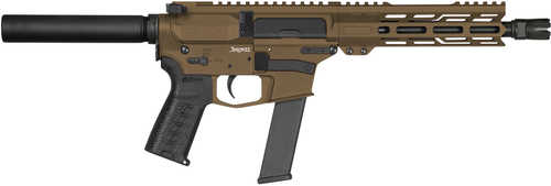 CMMG Banshee MKGS Semi-Automatic Pistol .40 S&W 8" Barrel (1)-22Rd Magazine Black Polymer Grips Midnight Bronze Finish