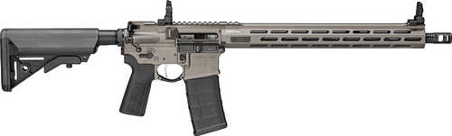 Springfield Armory SAINT Victor Semi-Automatic Rifle 5.56x45mm NATO 16" Barrel (1)-30Rd Magazine Adjustable B5 Enhanced SOPMOD Stock Tungsten Gray Cerakote Finish