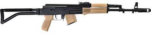 Arsenal SAM7SF Semi-Automatic Rifle 7.62x39mm 16.33" Barrel (1)-10Rd Magazine Flat Dark Earth Magazine And Furniture Black Finish