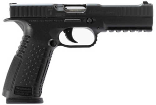 American Precision Strike One Semi-Automatic Pistol 9mm Luger 5" Barrel (2)-10Rd Magazines Matte Black Finish