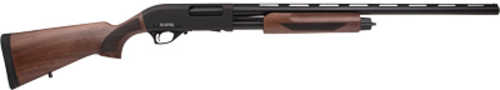 Armscor AG26 Pump Action Shotgun 12 Gauge 3" Chamber 26" Barrel 5 Round Capacity Walnut Stock Matte Black Finish