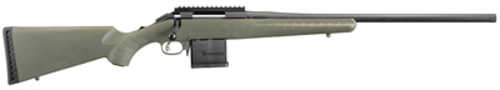 Used Ruger American Predator Bolt Action Rifle .204 Ruger 22" Barrel (1)-10Rd Magazine Green Composite Stock Matte Black Finish