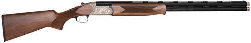 Charles Daly 202A Break Open Over/Under Shotgun 28 Gauge 3" Chamber 26" Barrel 2 Round Capacity Walnut Stock Silver And Blued Finish