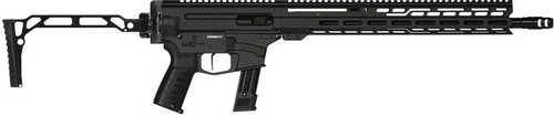 CMMG Dissent MK17 Semi-Automatic Rifle 9mm Luger 16.1" Barrel (1)-21Rd Magazine Folding Stock Black Finish