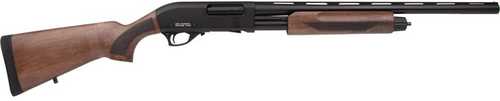 Rock Island Armory Field Pump Action Shotgun 12 Gauge 3" Chamber 22" Barrel 5 Round Capacity Wood Stock Black Finish