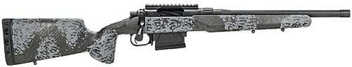 Faxon Overwatch Hunter Bolt Action Rifle 8.6 Blackout 16" Barrel (1)-5Rd Magazine Gray Synthetic Stock Black Finish