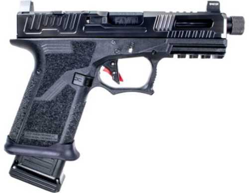 Faxon Firearms FX19 Hellfire Semi-Automatic Pistol 9mm Luger 4.6" Barrel (1)-15Rd Magazine Night Sights Black Polymer Finish