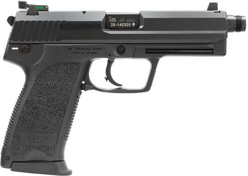 Heckler & Koch USP Tactical Semi-Automatic Pistol .45 ACP 5.09" Barrel (1)-12Rd Magazines Night Sights Black Finish