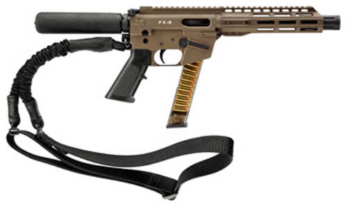 Freedom Ordnance FX9 Semi-Automatic Pistol 9mm Luger 8" Barrel (1)-31Rd Magazine Plastic Grips Flat Dark Earth Finish