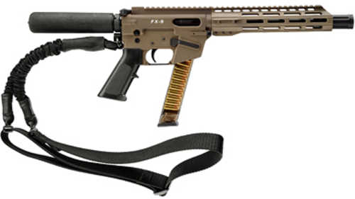 Freedom Ordnance FX9 Semi-Automatic Pistol 9mm Luger 10" Barrel (1)-31Rd Magazine Plastic Grip Flat Dark Earth Finish