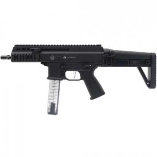 B&T APC9 PRO Semi-Automatic Short Barrel Rifle 9mm Luger 8.9" Barrel (1)-30Rd Magazine Flip-Up Sights Black Hard Coat Anodized Finish