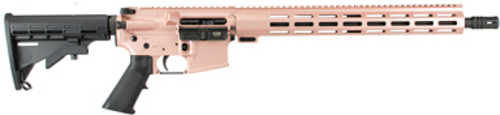Alex Pro Firearms Guardian Semi-Automatic AR Rifle .223 Remington 16" Barrel (1)-30Rd Magazine APF M4 Stock Rose Gold Cerakote Finish