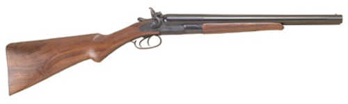 Cimarron 1878 Coach Side by Side Shotgn 12 Gauge 3" Chamber 20" Barrel 2 Round Capacity Wood Stock Blued Finish