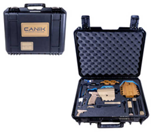 Canik TP9 Mete SFX Semi-Automatic Pistol "Loadout Package" 9mm Luger 5.2" Barrel (2)-20Rd & (2)-18Rd Magazines Black Slide Flat Dark Earth Finish