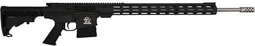 GLFA AR-10 Semi-Automatic Rifle .243 Winchester 24" Barrel (1)-5Rd Magazine Black Synthetic Finish