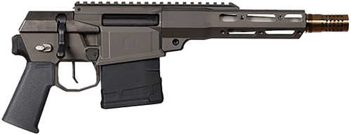 Q The Fix Semi-Automatic Tactical Pistol 8.6 Blackout 8" Barrel (1)-10Rd Magazine Black Magpul K Grip Gray Finish