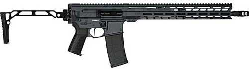 CMMG MK4 Dissent Semi-Automatic Rifle 9mm Luger 16.1" Barrel (1)-30Rd Magazine Black Synthetic Stock Gray Finish