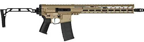 CMMG MK4 Dissent Semi-Automatic Rifle 9mm Luger 16.1" Barrel (1)-30Rd Magazine Black Synthetic Stock Coyote Tan Finish