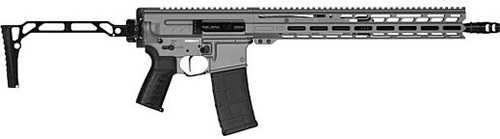 CMMG MK4 Dissent Semi-Automatic Rifle .300 AAC Blackout 16" Barrel (1)-30Rd Magazine Black Synthetic Folding Stock Tungsten Cerakote Finish