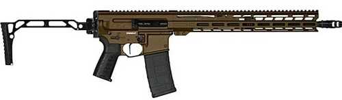 CMMG MK4 Dissent Semi-Automatic Rifle 9mm Luger 16.1" Barrel (1)-30Rd Magazine Black Synthetic Stock Midnight Bronze Cerakote Finish