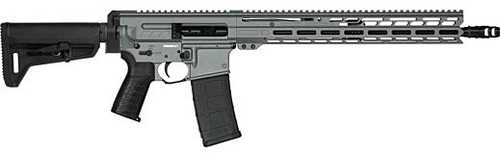 CMMG MK4 Dissent Semi-Automatic Rifle 5.56mm NATO 16.1" Barrel (1)-30Rd Magazine Black Synthetic Stock Tungsten Cerakote Finish