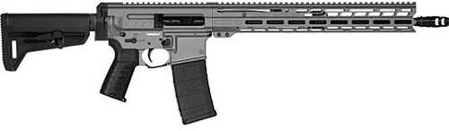 CMMG MK4 Dissent Semi-Automatic Rifle .300 AAC Blackout 16.1" Barrel (1)-30Rd Magazine Black Synthetic Stock Tungsten Cerakote Finish