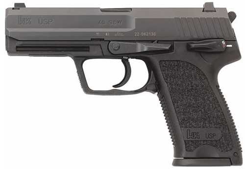 Heckler & Koch USP40 V1 Semi-Automatic Pistol .40 S&W 4.25" Barrel (3)-13Rd Magazines Black Polymer Finish