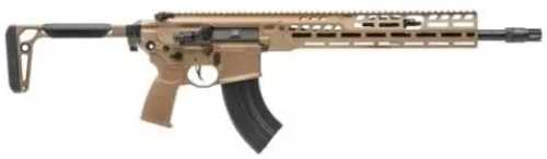 Sig Sauer MCX Spear Semi-Automatic Rifle 7.62x39mm 16" Barrel (1)-28Rd Magazine Polymer Grips Coyote Tan Anodized Finish