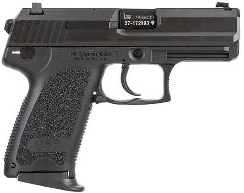 <span style="font-weight:bolder; ">Heckler</span> & Koch USP9 Compact (V7) Semi-Automatic Pistol 9mm Luger 3.58" Barrel (2)-10Rd Magazines Blued Polymer Finish