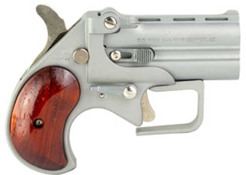 Old West Short Bore Derringer Guardian Package .38 Special 2.75" Barrel 2 Round Capacity Rosewood Grips Silver Satin Finish