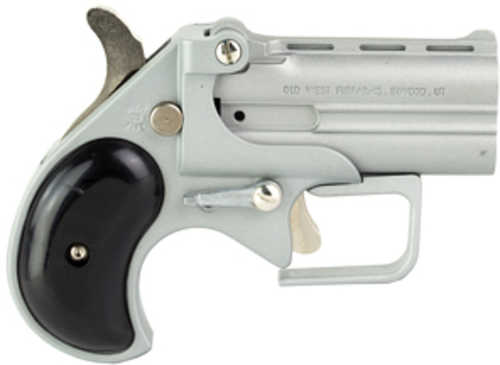 Old West Short Bore Derringer Guardian Package .380 ACP 2.75" Barrel 2 Round Capacity Black Synthetic Grips Silver Satin Finish