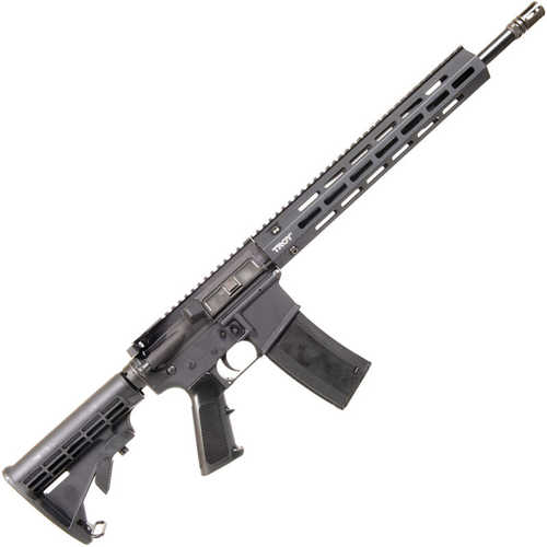 Troy Industries Carbine SPC A3 Semi-Automatic Rifle 5.56mm NATO 16" Barrel (1)-30Rd Magazine M4 6 Postition Stock Black Finish