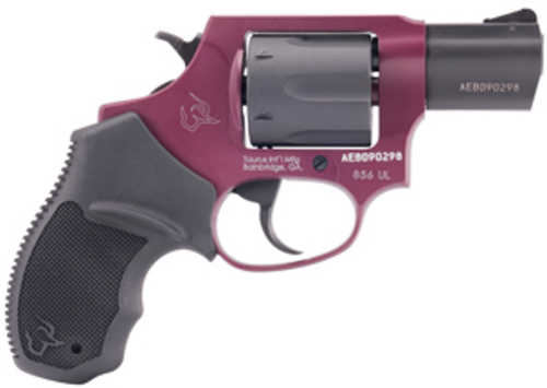 Taurus Model 856 Double Action Revolver .38 Special +P 2" Barrel 6 Round Capacity Rubber Grips Black Cherry & Black Finish