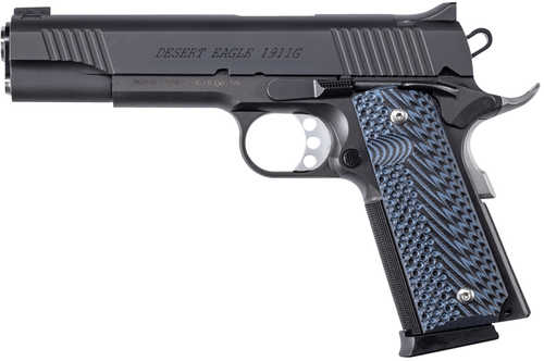 Magnum Research Desert Eagle 1911 Semi-Automatic Pistol 10mm 5.05" Barrel (2)-8Rd Magazine G10 Grips Matte Black Finish