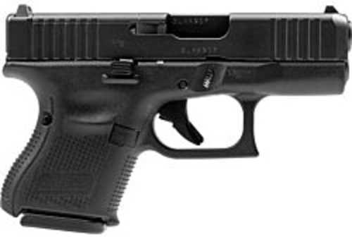 Glock 26 MOS Semi-Autoamtic Pistol 9mm Luger 3.43" Barrel (3)-10Rd Magazines Fixed Sights Black Polymer Finish