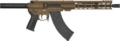 CMMG Banshee MK47 Semi-Automatic AK Pistol 7.62x39mm 12.5" Barrel (1)-30Rd Magazine Midnight Bronze Cerakote Finish
