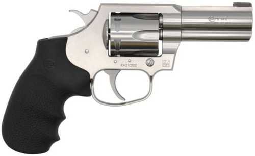 Colt King Cobra Revolver .357 Magnum 3" Barrel 6 Round Capacity Upgraded Snake Scale Pattern Walnut Grips Stainless Finish
