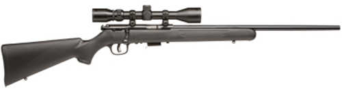 Used Savage 93R17F Bolt Action Rifle .17 HMR 21" Barrel 5 Round Capacity With 3x9 Scope Included Synthetic Stock Blued Finish