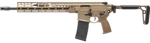 Sig Sauer MCX Spear-LT Semi-Automatic Rifle 5.56mm NATO 16" Barrel (1)-30Rd Magazine Push-Button Folding Stock Coyote Tan Finish