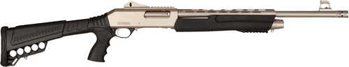 Dickinson Arms XX3D Marine Pump Action Shotgun 12 Gauge 3" Chamber 18.5" Barrel 5 Round Capacity Black Stock Nickel Finish